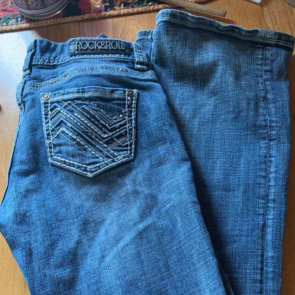 Rock and roll cowgirl jeans